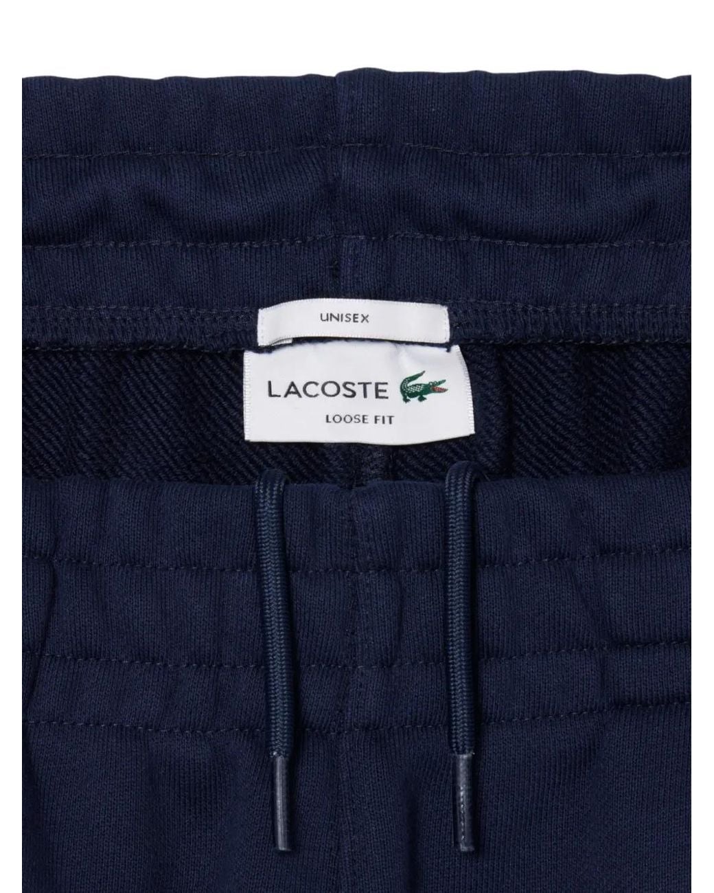 Lacoste Blue Elasticated-Waistband Track Pants