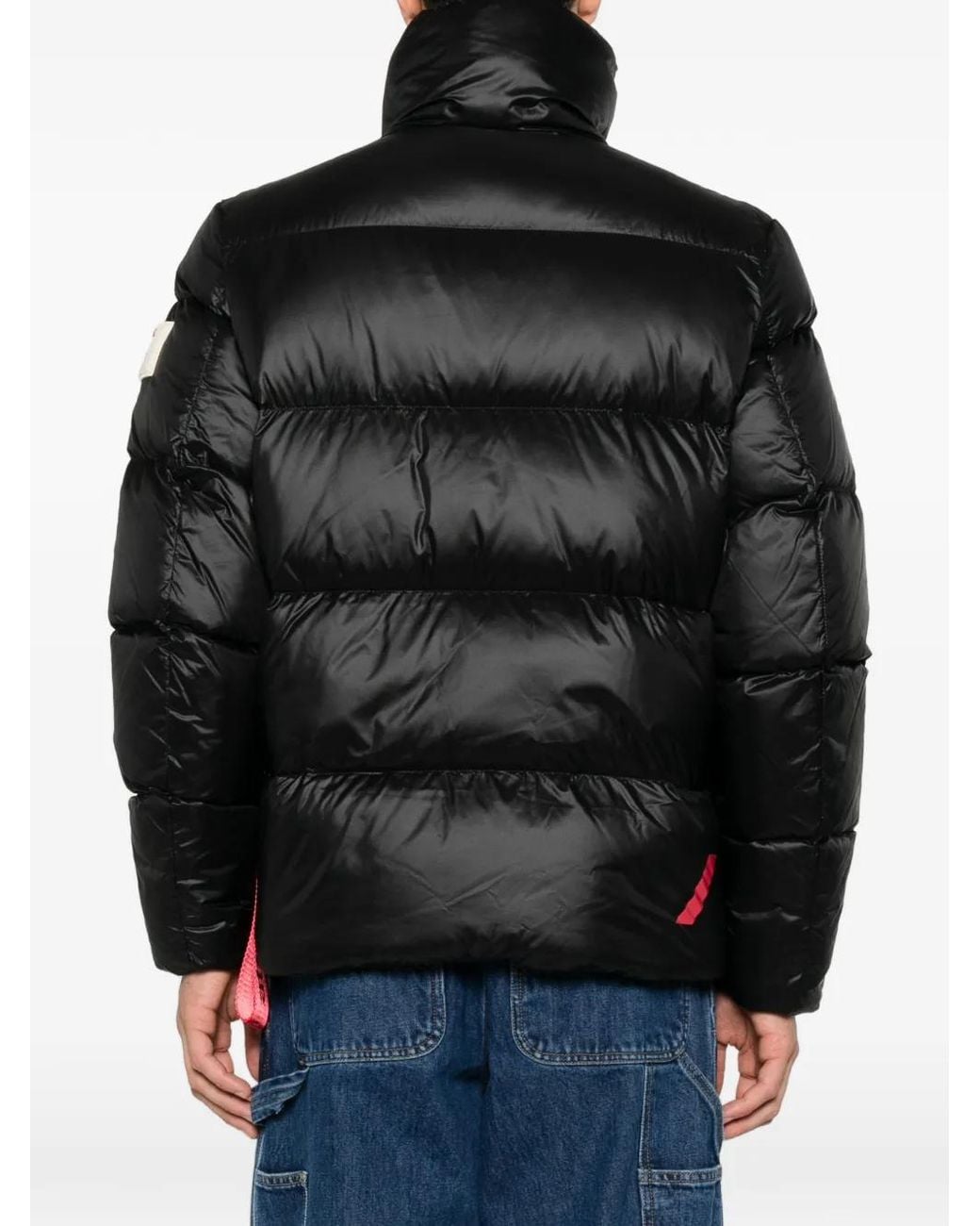 AFTER LABEL Black Chamonix Quilted Puffer Jacket for men