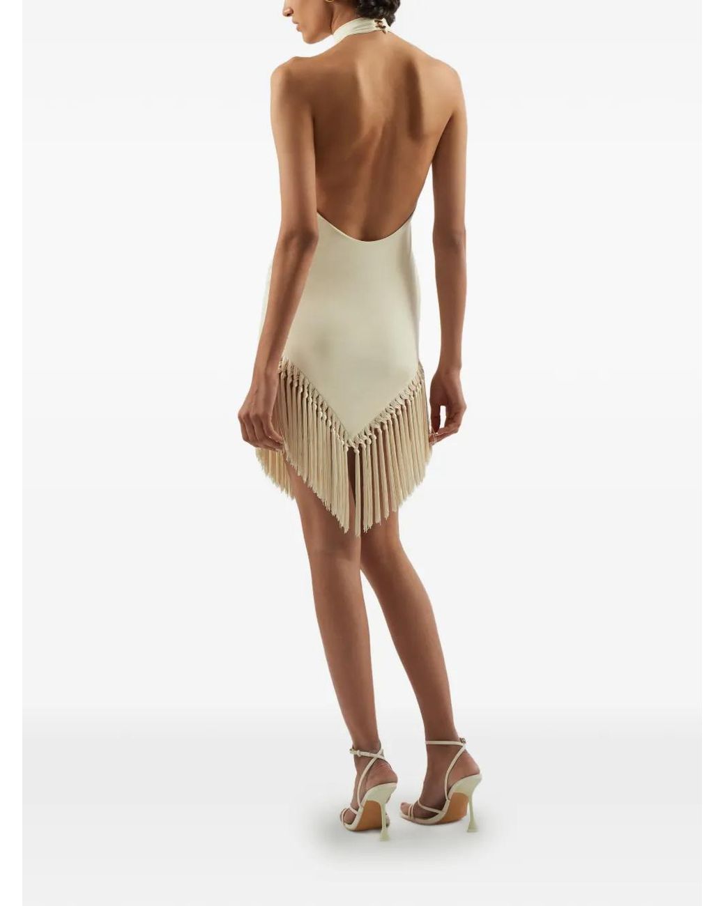 Taller Marmo White Ares Mini Dress