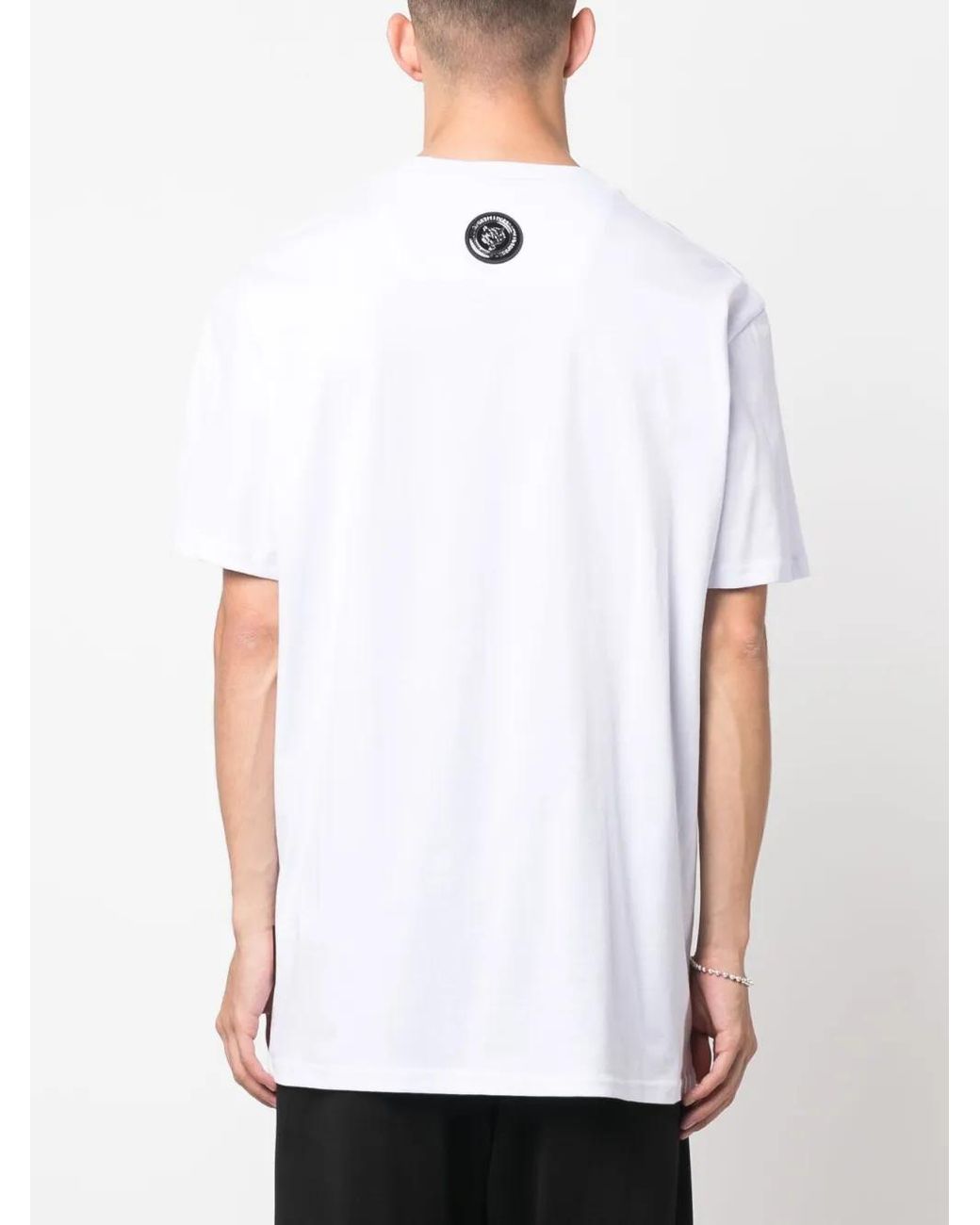 Philipp Plein White Tiger Crest Edition T-Shirt for men
