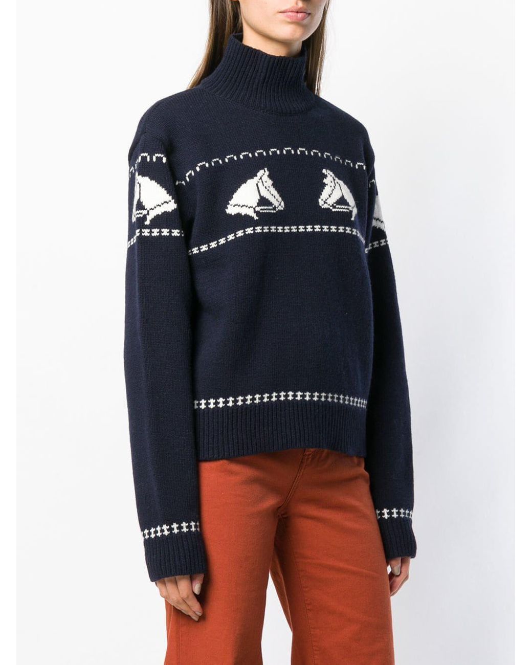 alexachung-Blue-Horse-Knit-