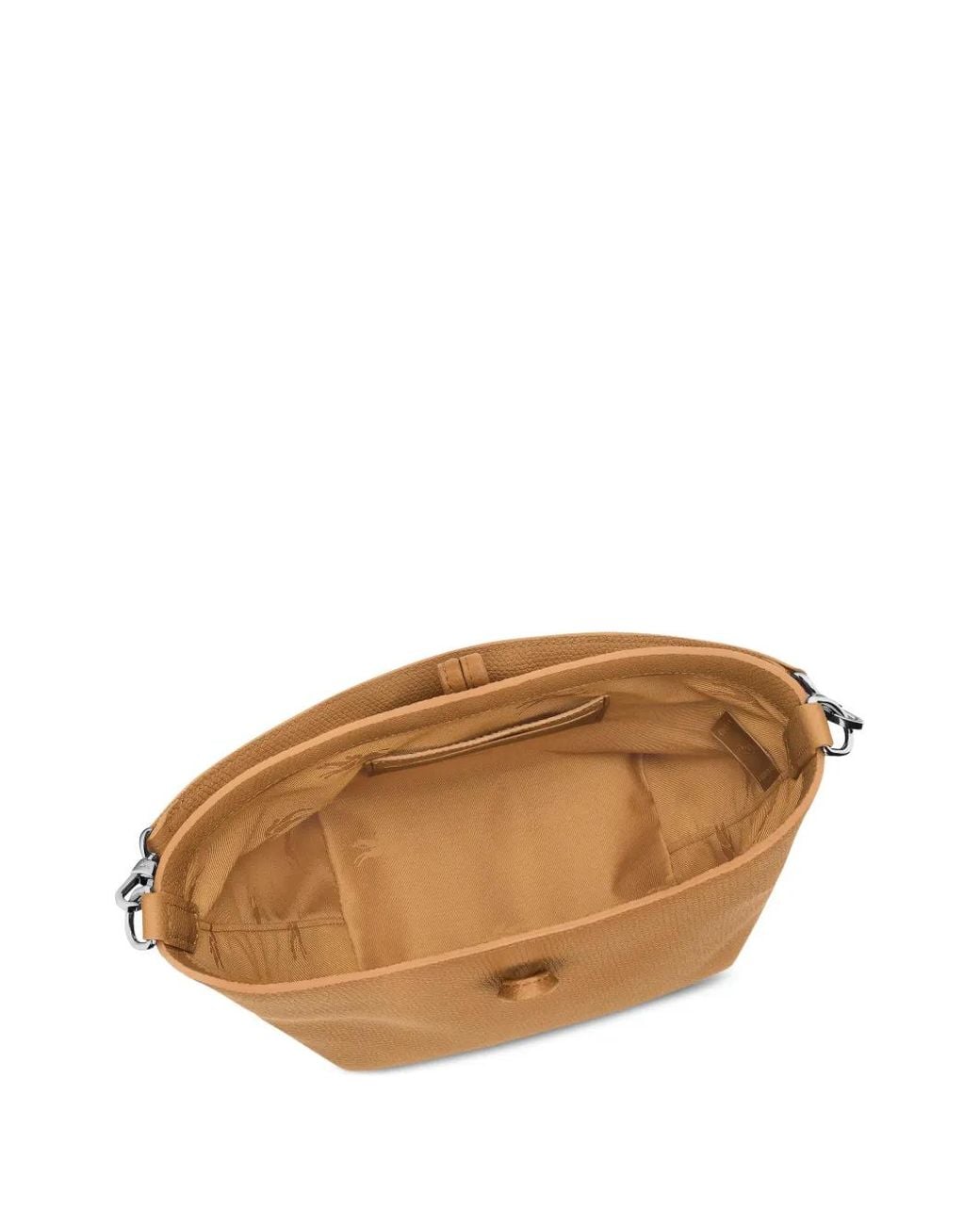 Longchamp Brown Le Roseau Xs Bucket Bag