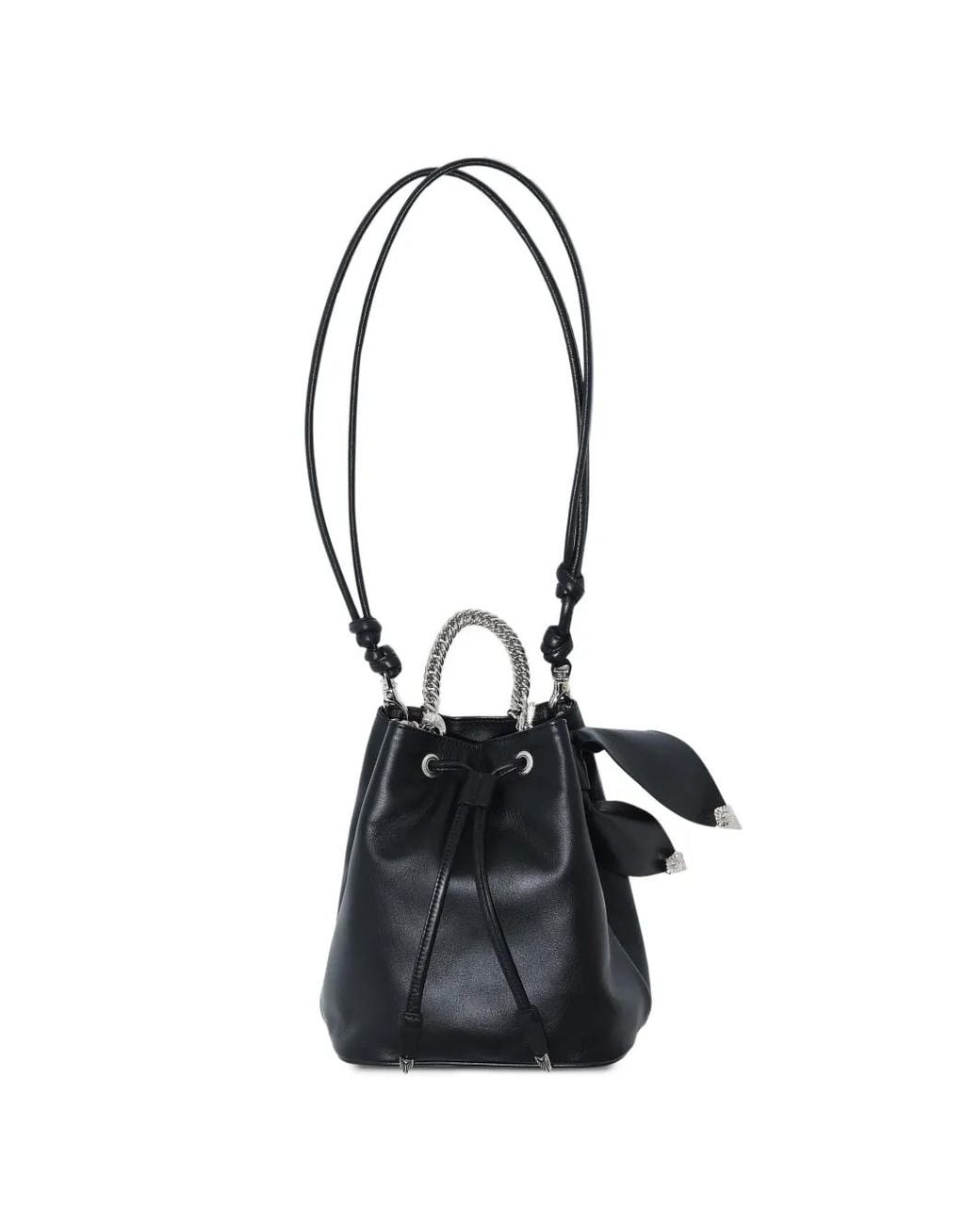 TOGA TOO White Western-Detail Bucket Bag