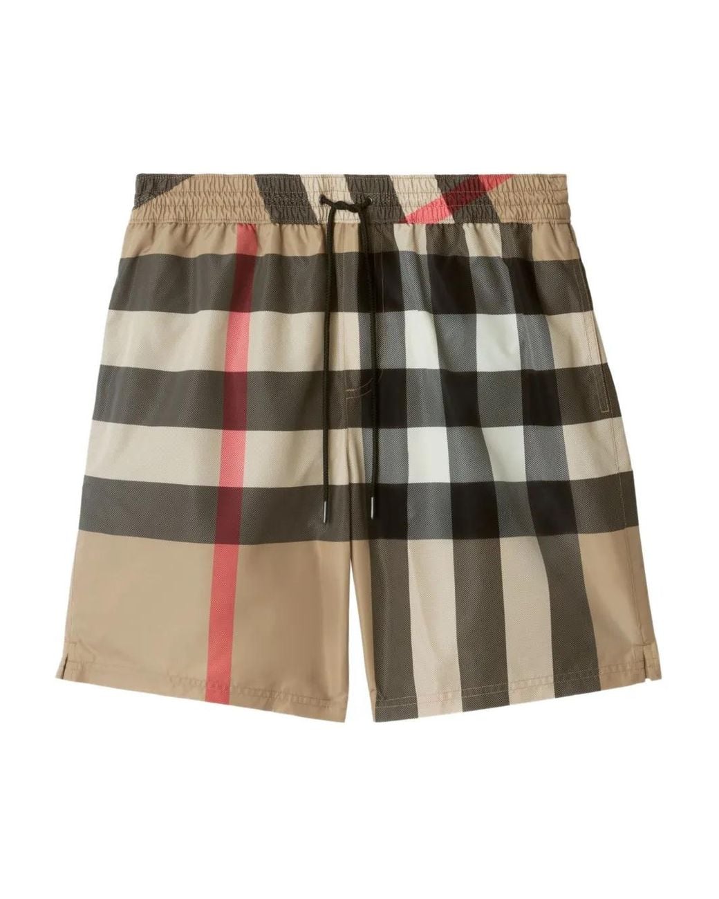 Burberry Natural Check Swim Shorts for men
