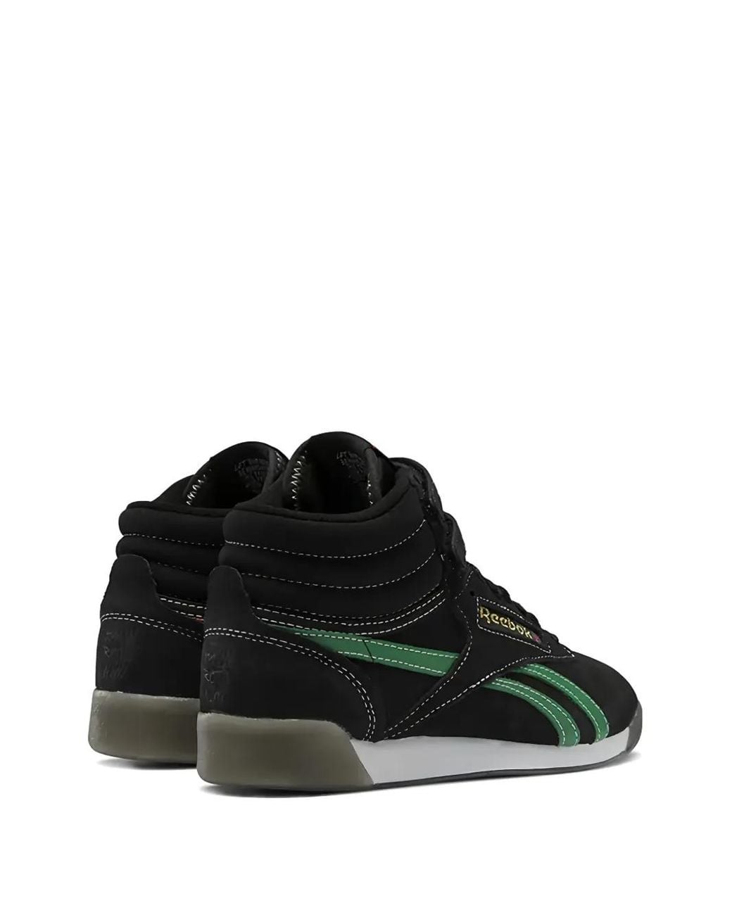 Reebok Black Freestyle High Sneakers