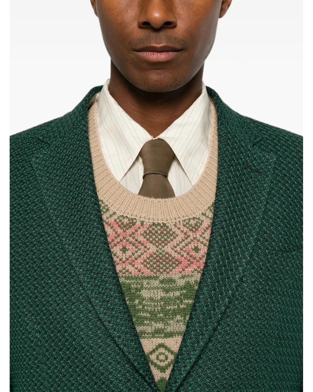 Blazer Con Botones Etro de hombre de color Green