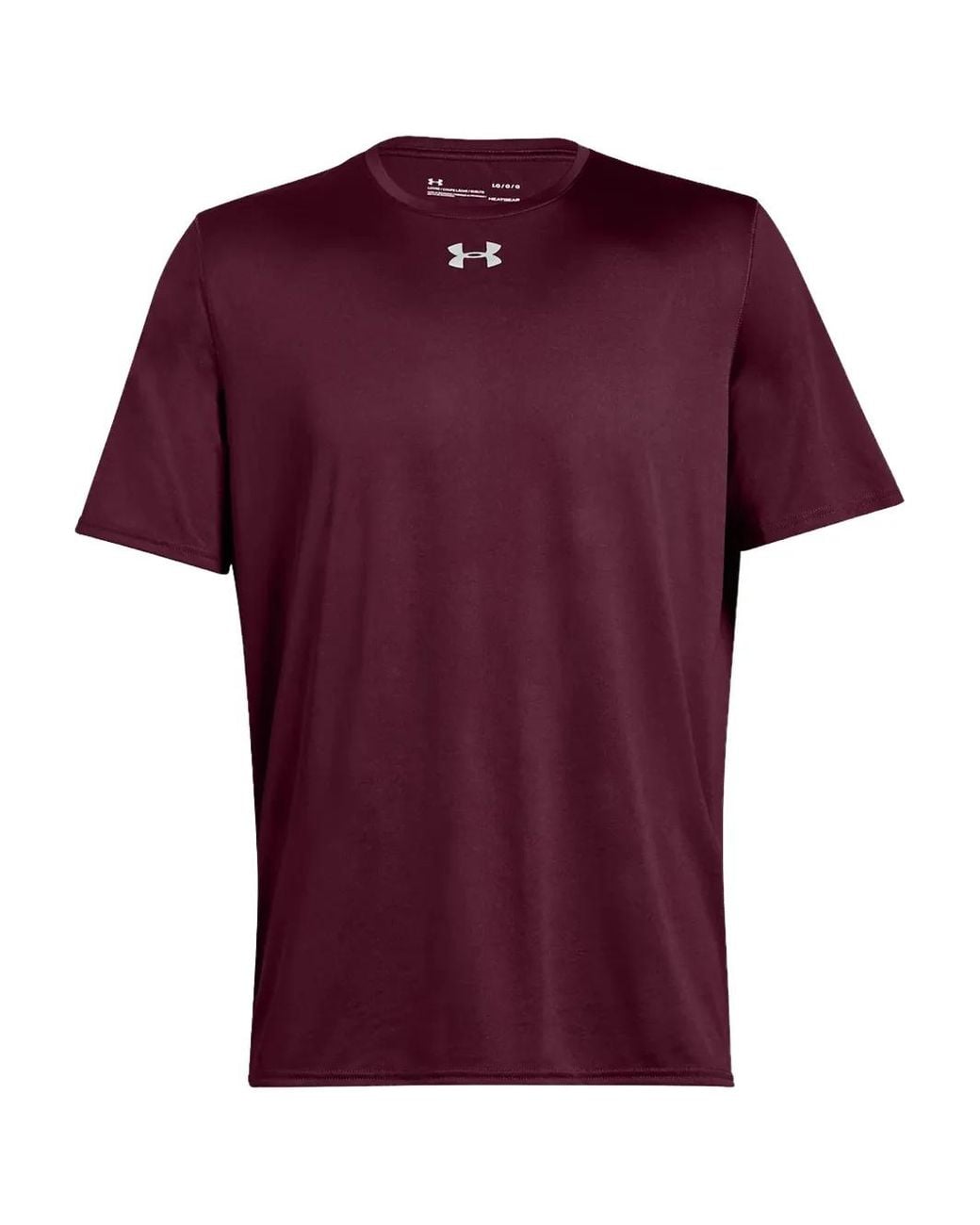 Under Armour Red Logo-Print T-Shirt for men