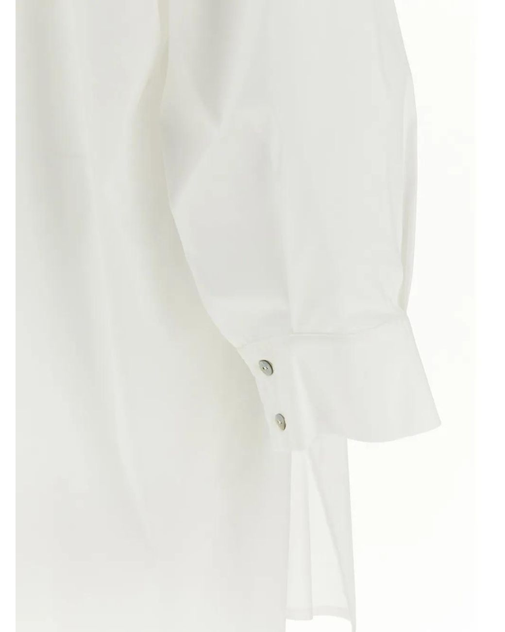 DI.LA3 PARI' White Oversize Shirt