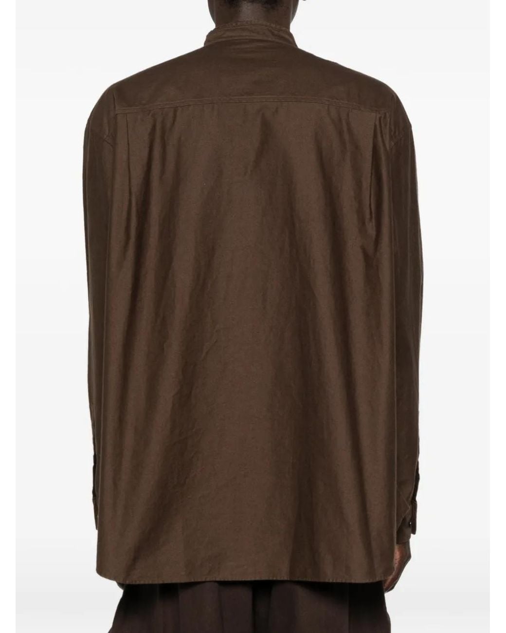 Undercover Brown Cotton Shirt for men