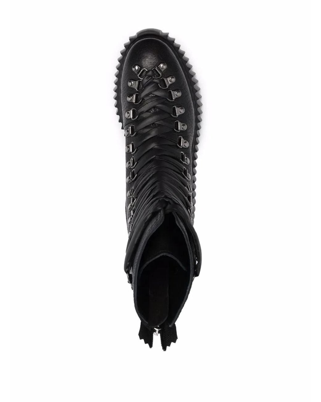 Agl Attilio Giusti Leombruni Black Dromo Lace-Up Boots