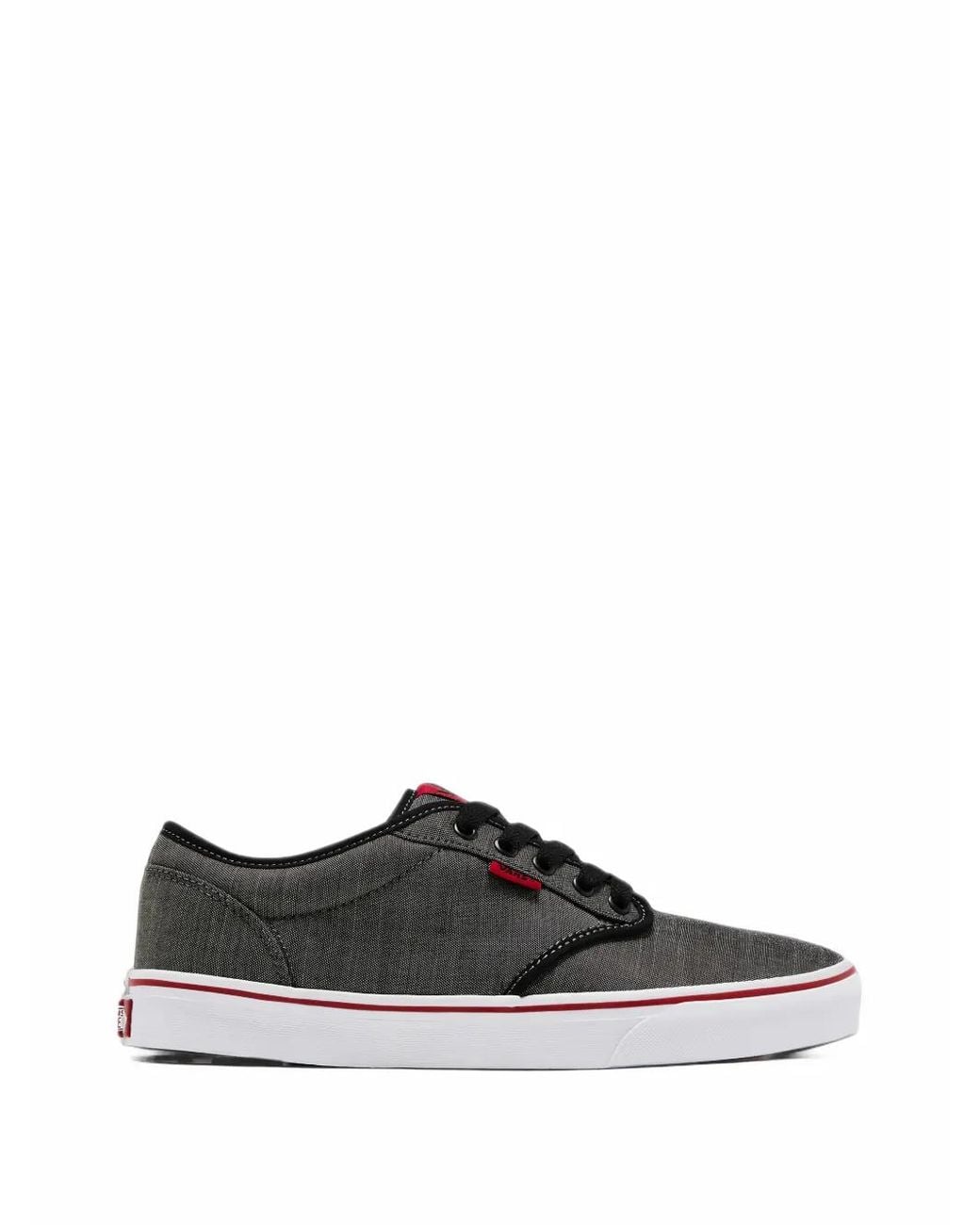 Vans White Atwood Lace-Up Sneakers for men
