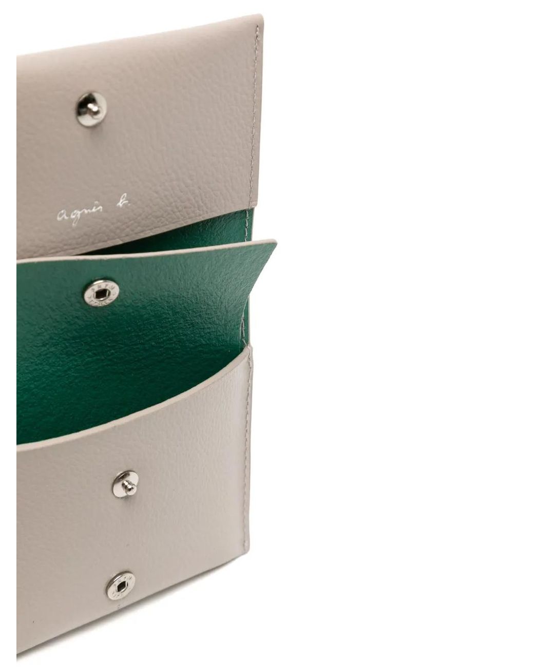 Agnes B. Natural Leather Wallet for men