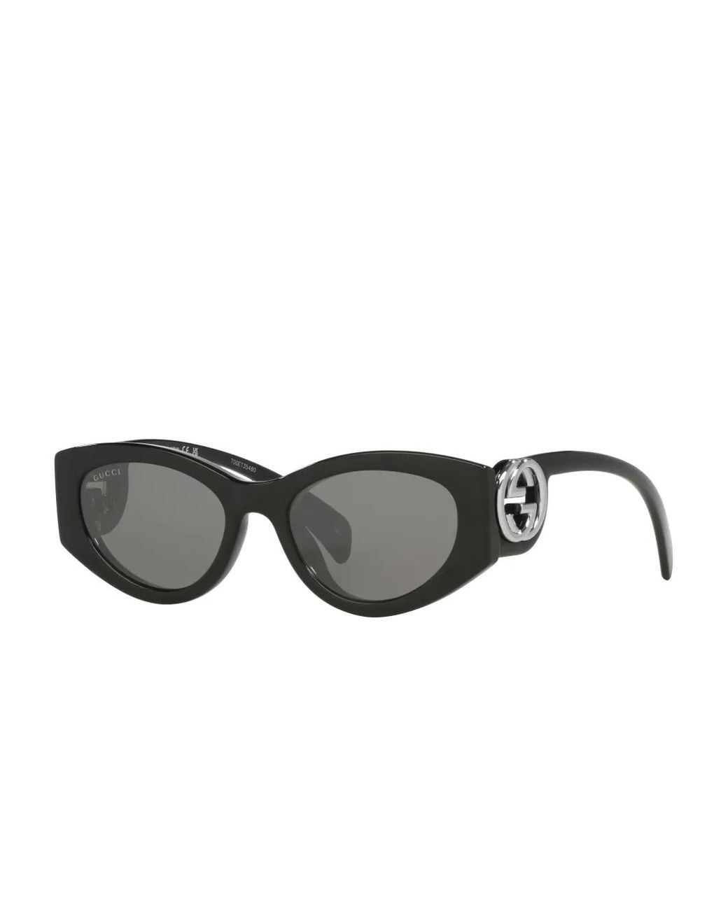 Gucci Gray Cat Eye Sunglasses