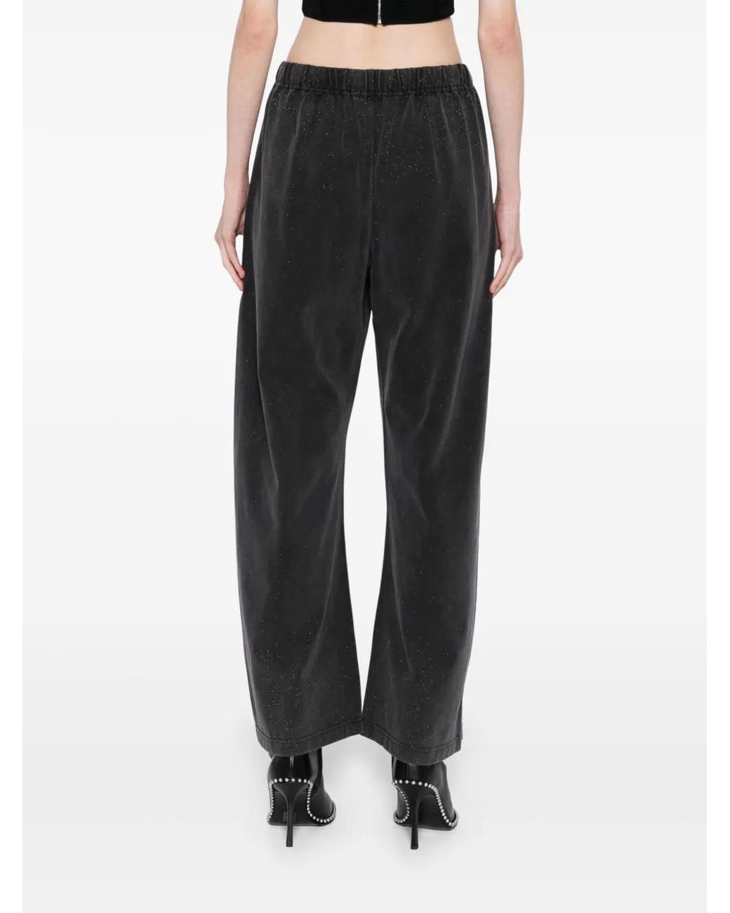JNBY Black Cotton Elasticated Track Pants