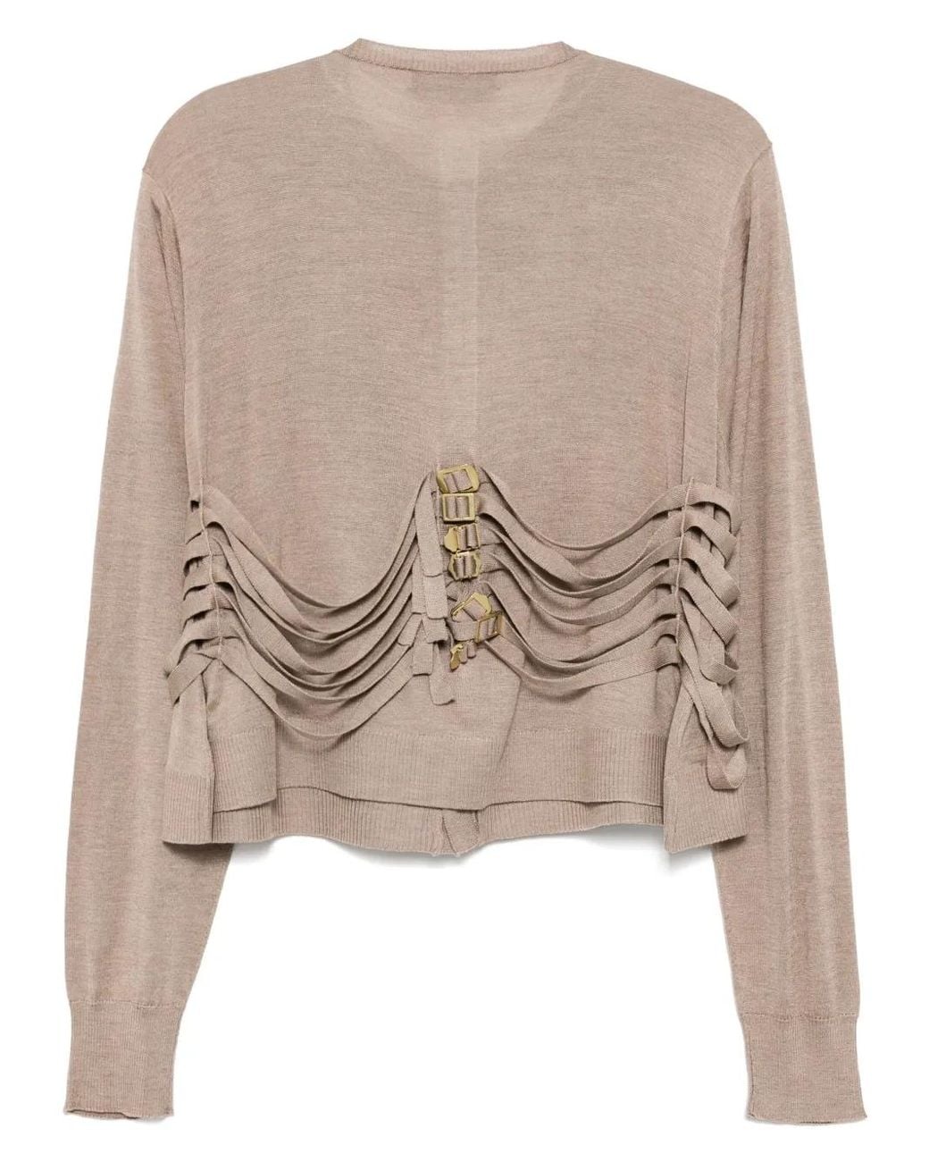 Undercover Natural Button-Up Cardigan