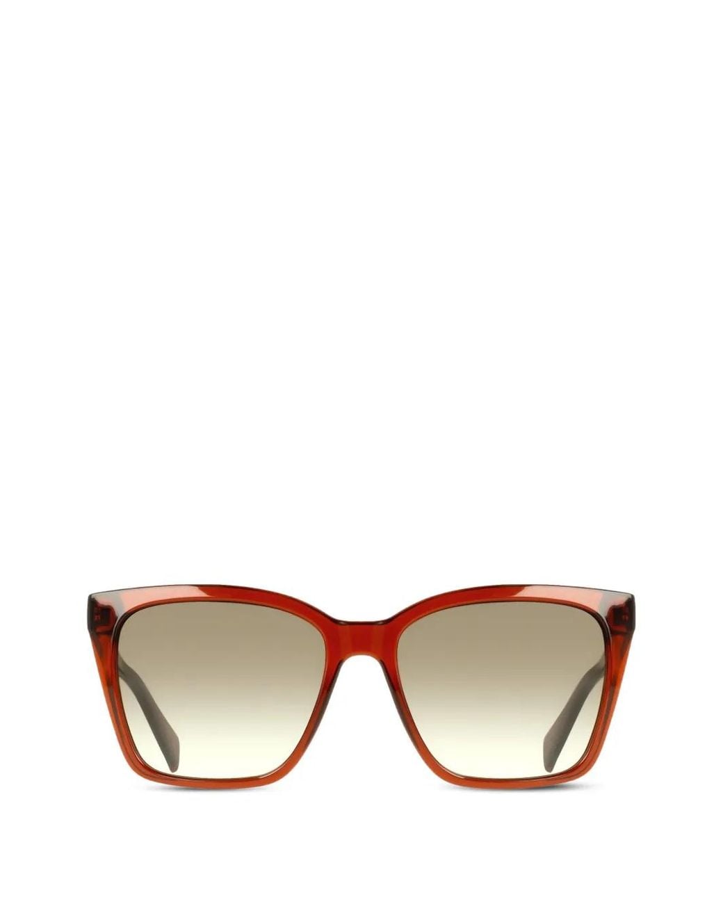 Liu Jo Brown Geometric-Frame Sunglasses
