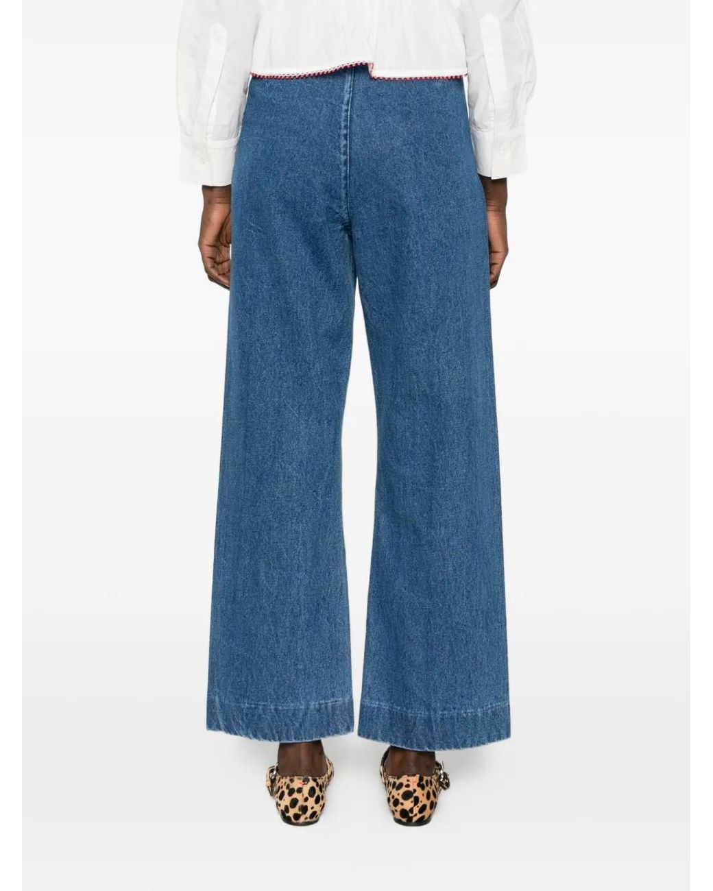 Bode Blue Sailor Trousers