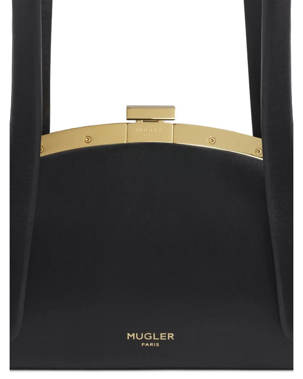 Mugler Black Lua Schultertasche