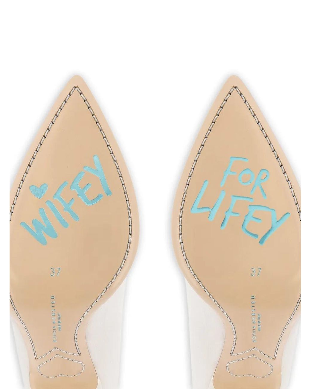 Sophia Webster White Rosette Pearl Pumps