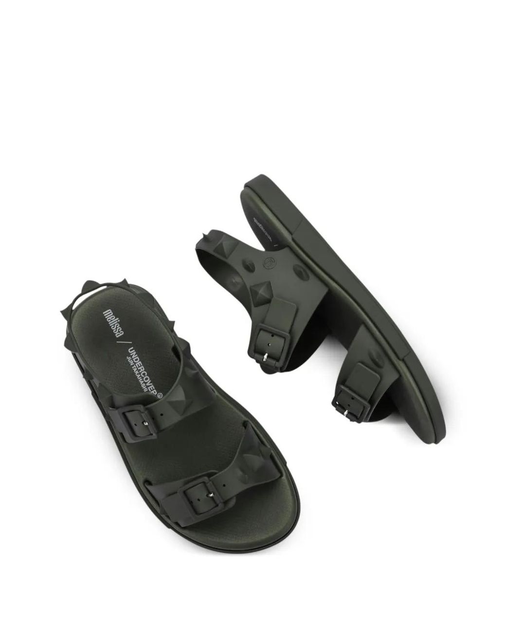 Melissa Black Spikes Sandals