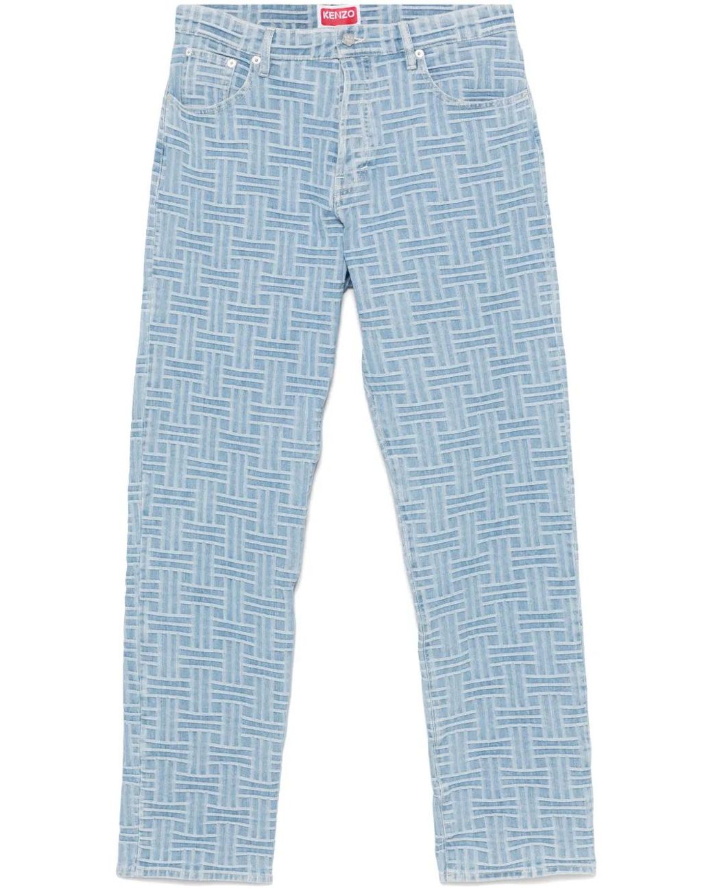 Vaqueros Weave Bottan KENZO de hombre de color Blue