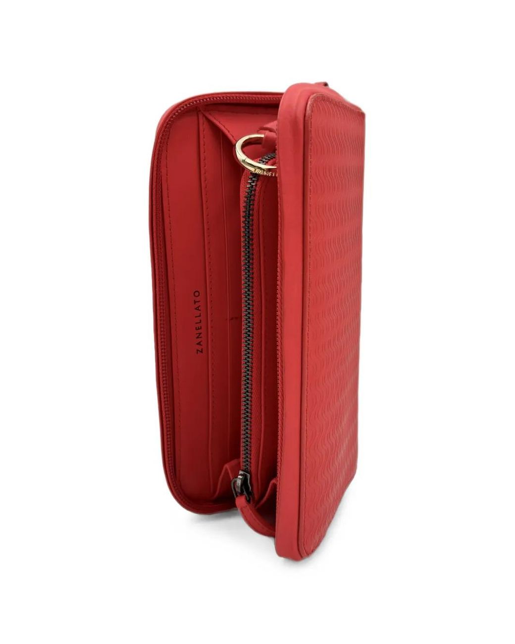 Zanellato Red Patterned Wallet