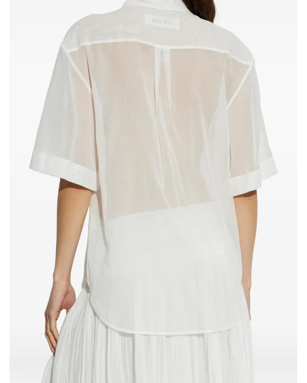 Rohe White Short-Sleeve Shirt