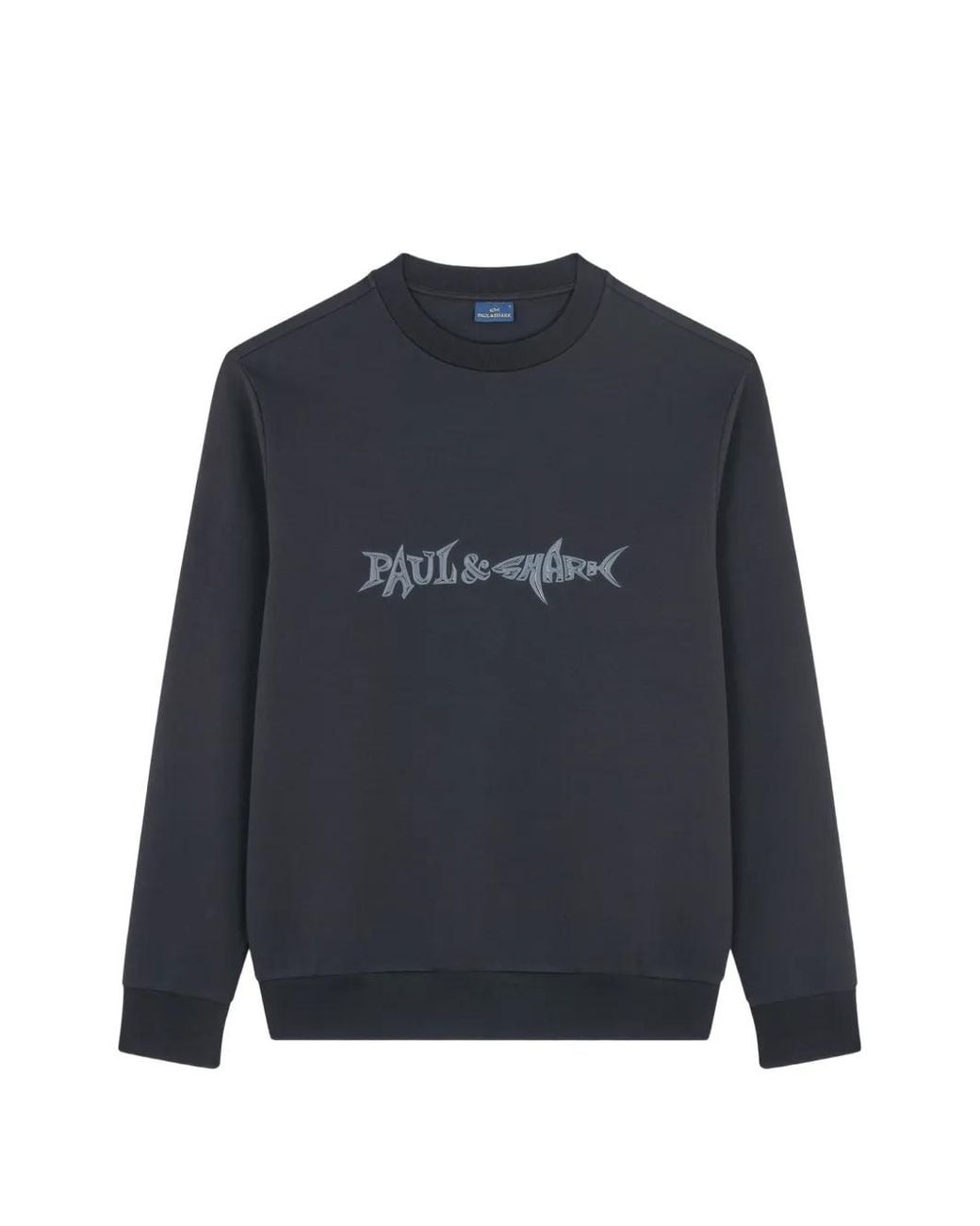 Paul & Shark Blue Logo-Print Sweatshirt for men