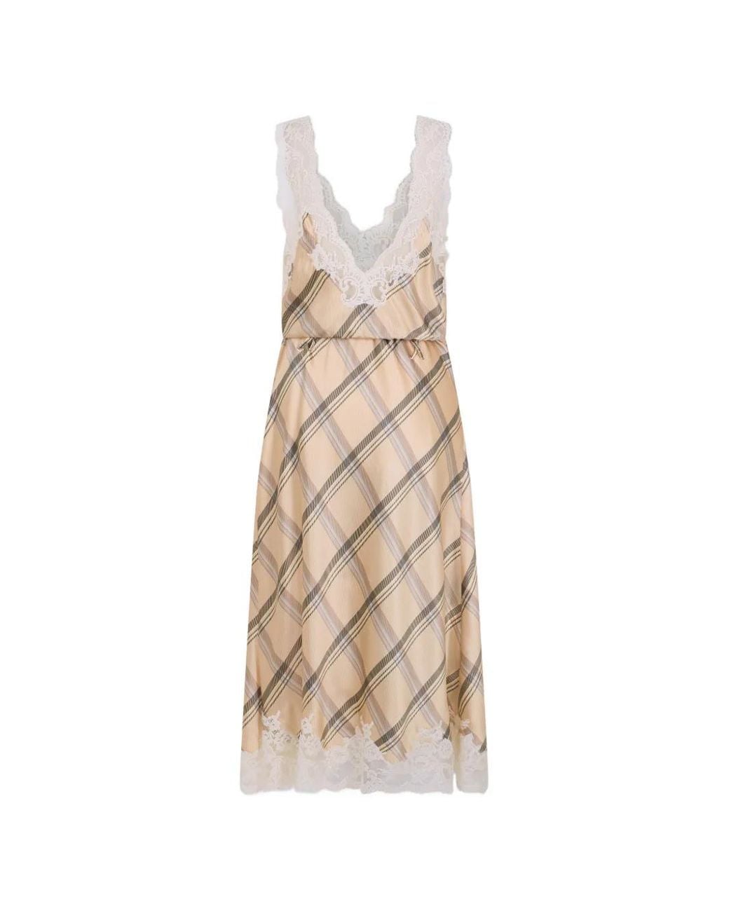 Rabanne Natural Midi Dress