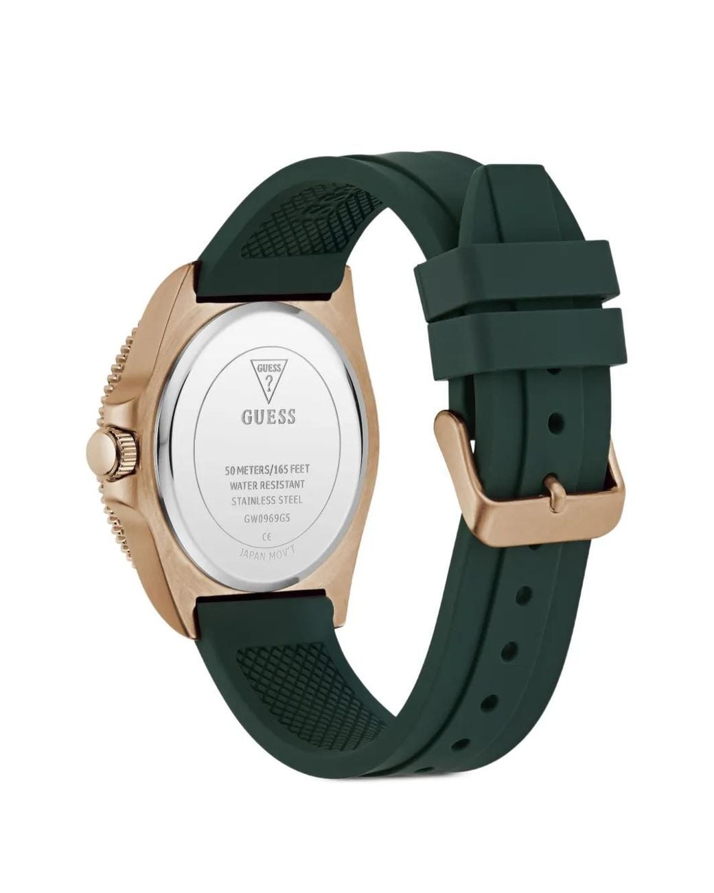 Guess Green Montre Cliff 43 Mm for men