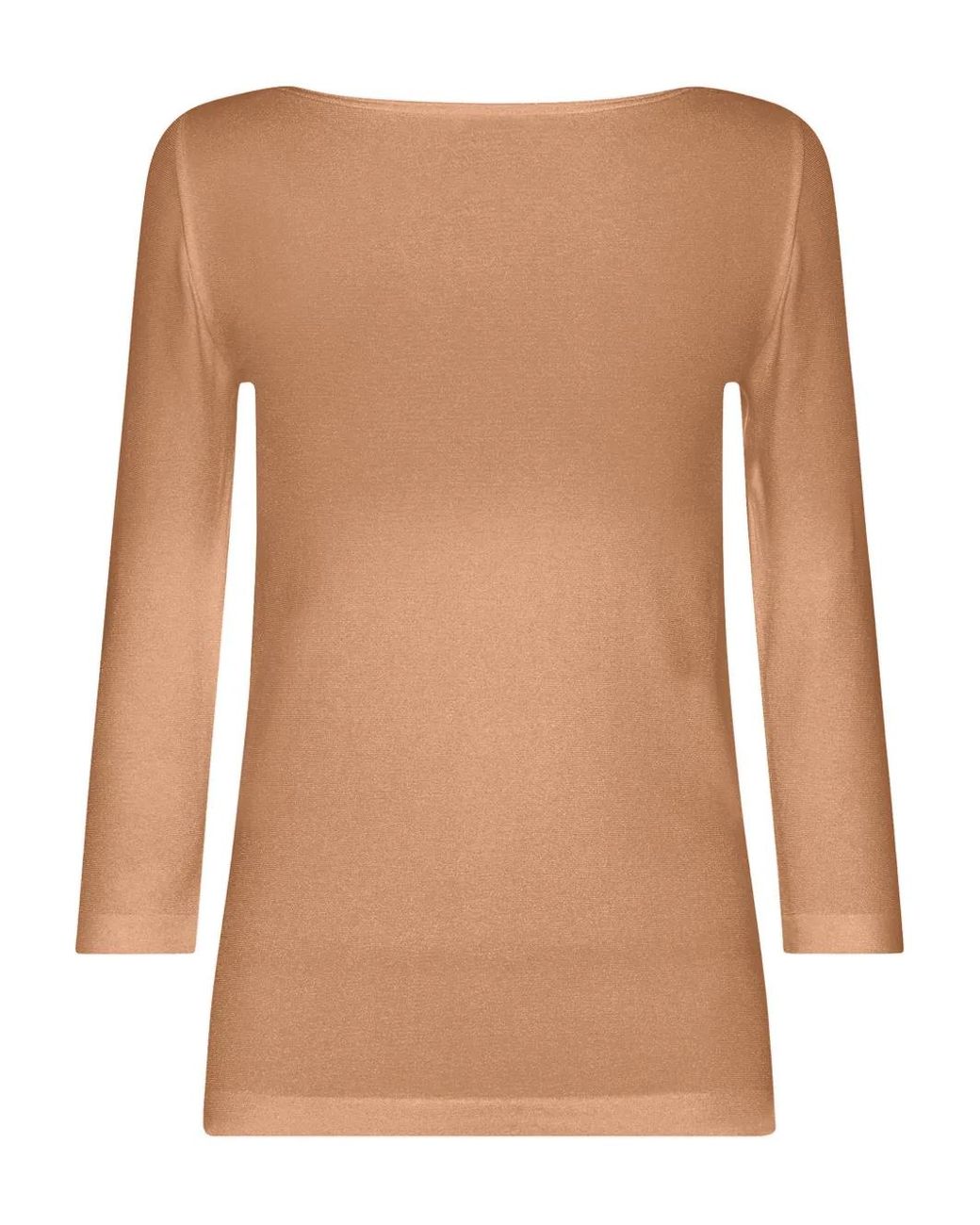 Wolford Brown Cordoba Long-Sleeve Jersey