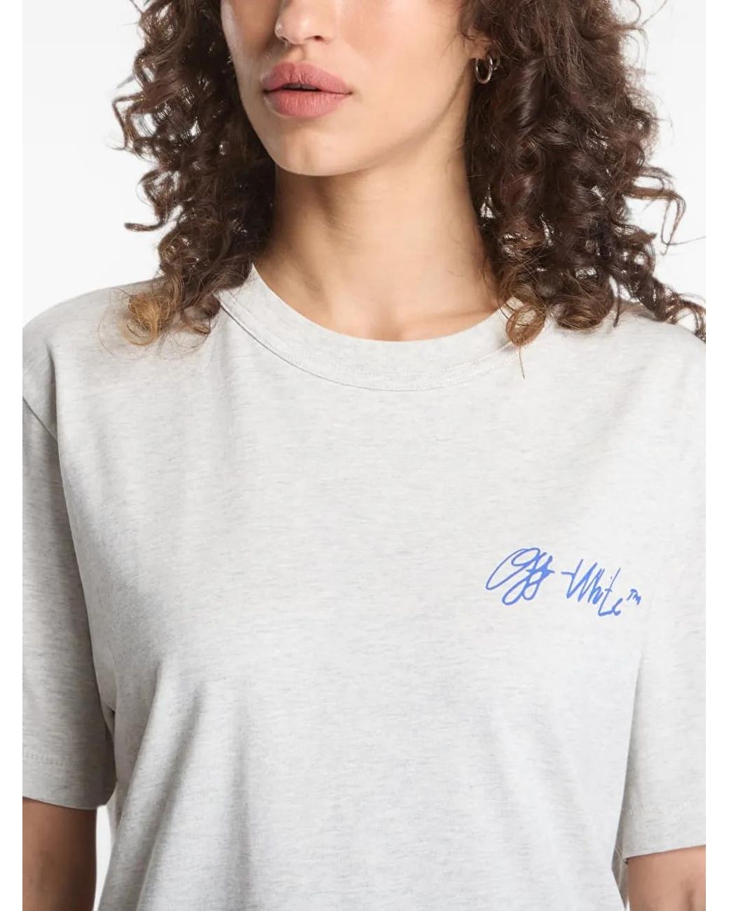 Off-White c/o Virgil Abloh White Metal Flowers Arrows T-Shirt