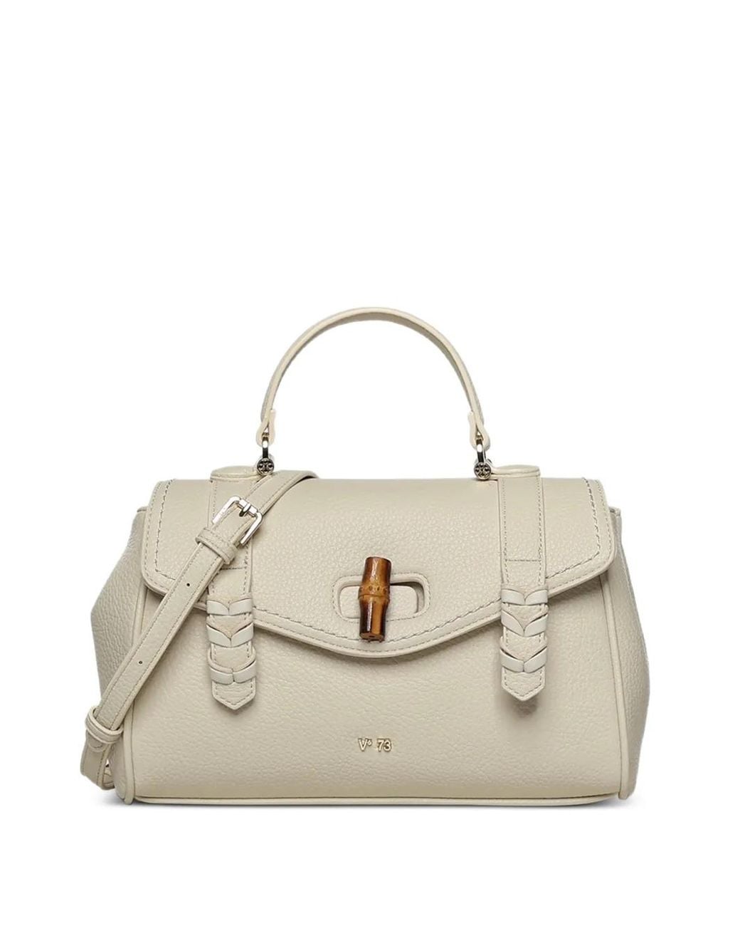 V73 Natural Beatrice Shoulder Bag