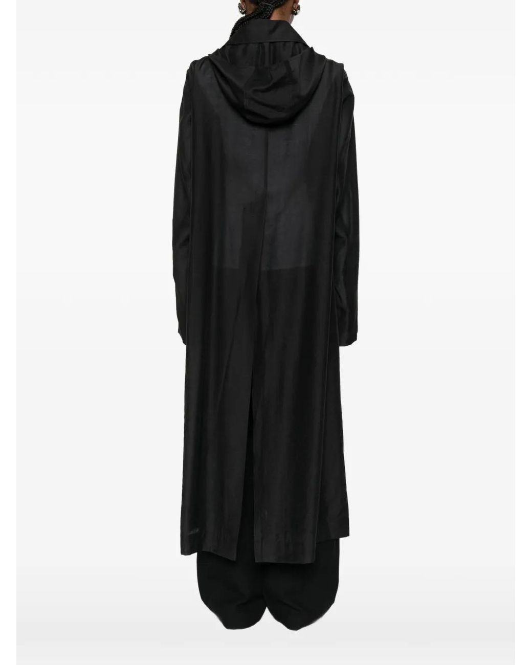 SOH Black Button-Up Coat