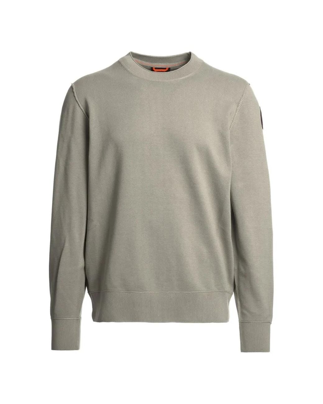 Parajumpers Gray Basic Braw Sweater for men