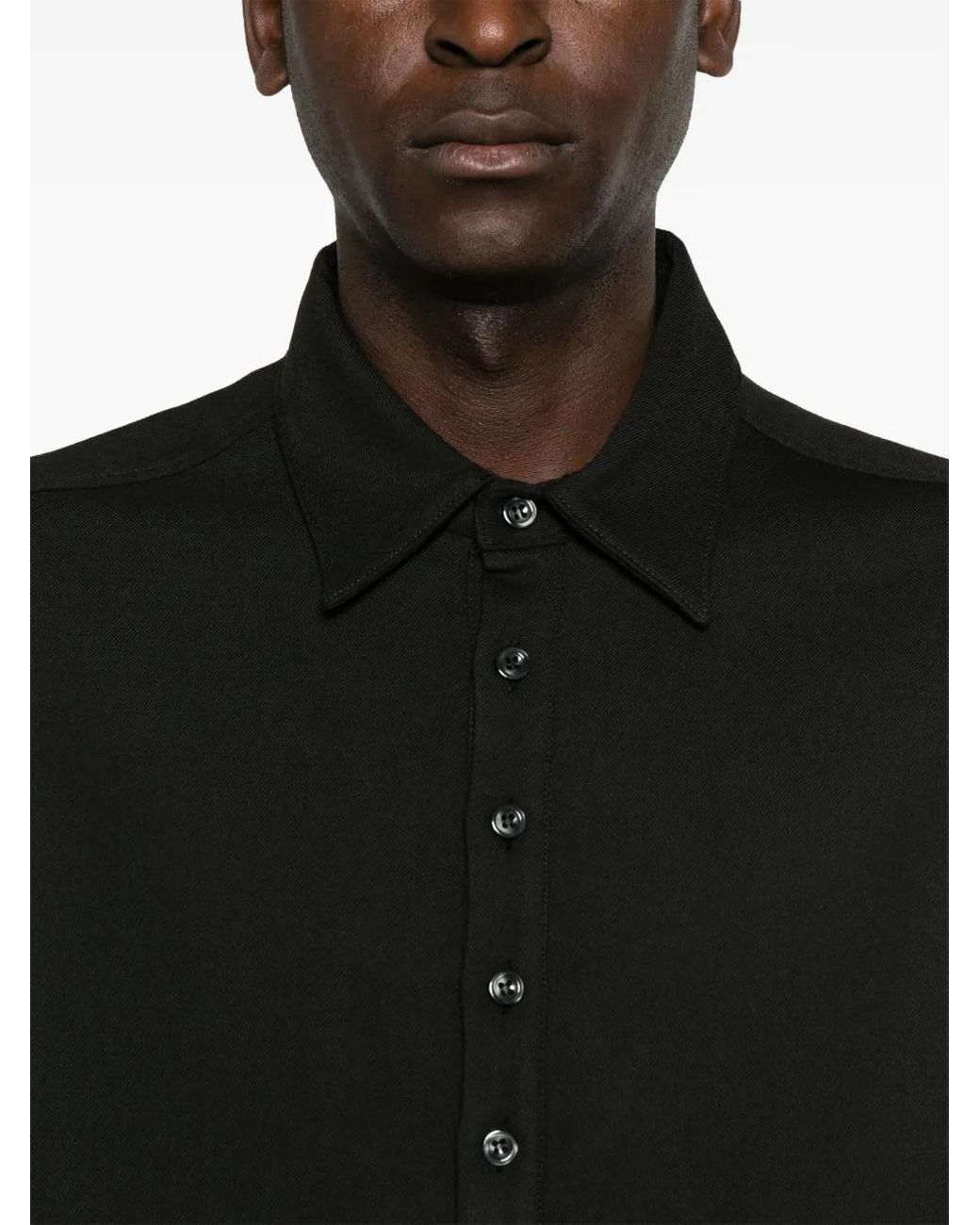 Emporio Armani Black Shirts for men