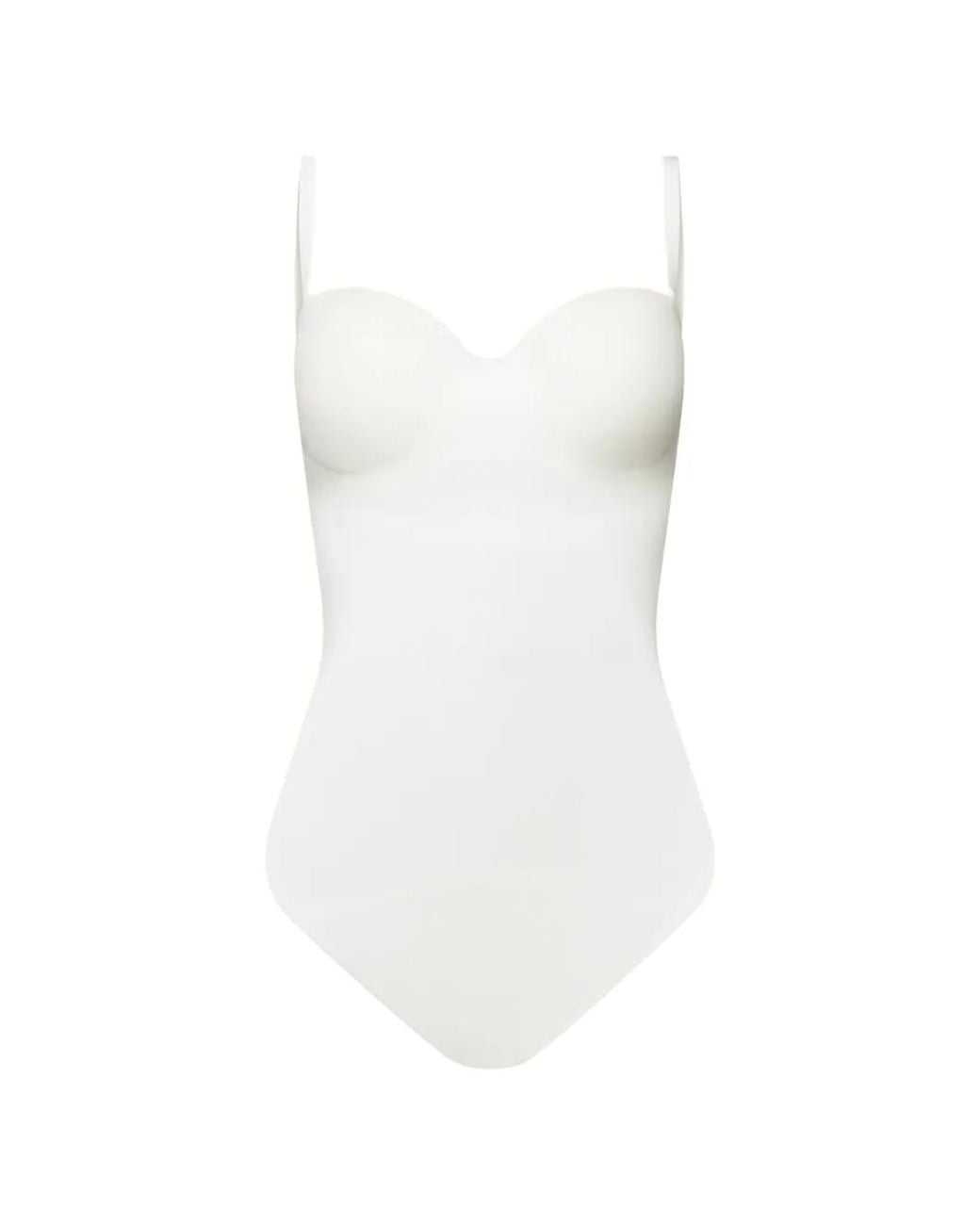 Wolford White Mat De Luxe Forming Body