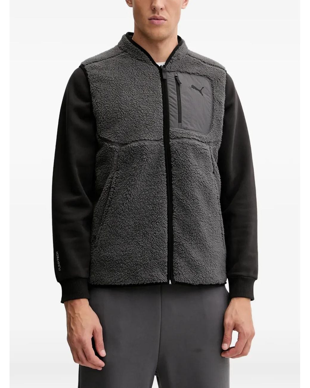 PUMA Black Tech Winterized Vest for men
