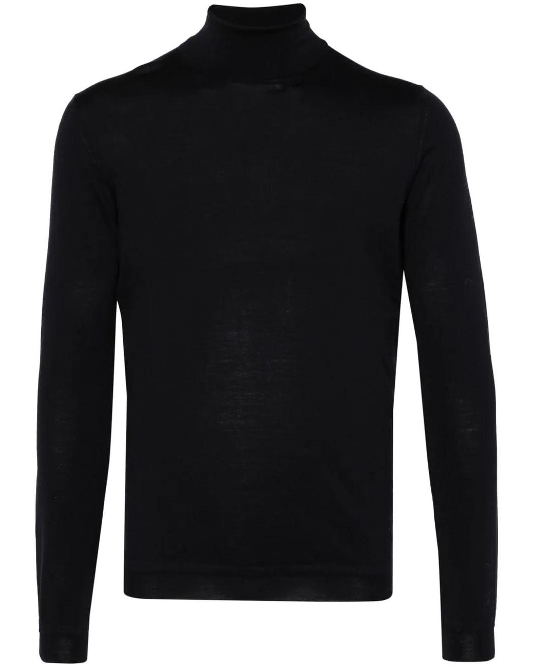 GOES BOTANICAL Black Dolcevita Sweater for men