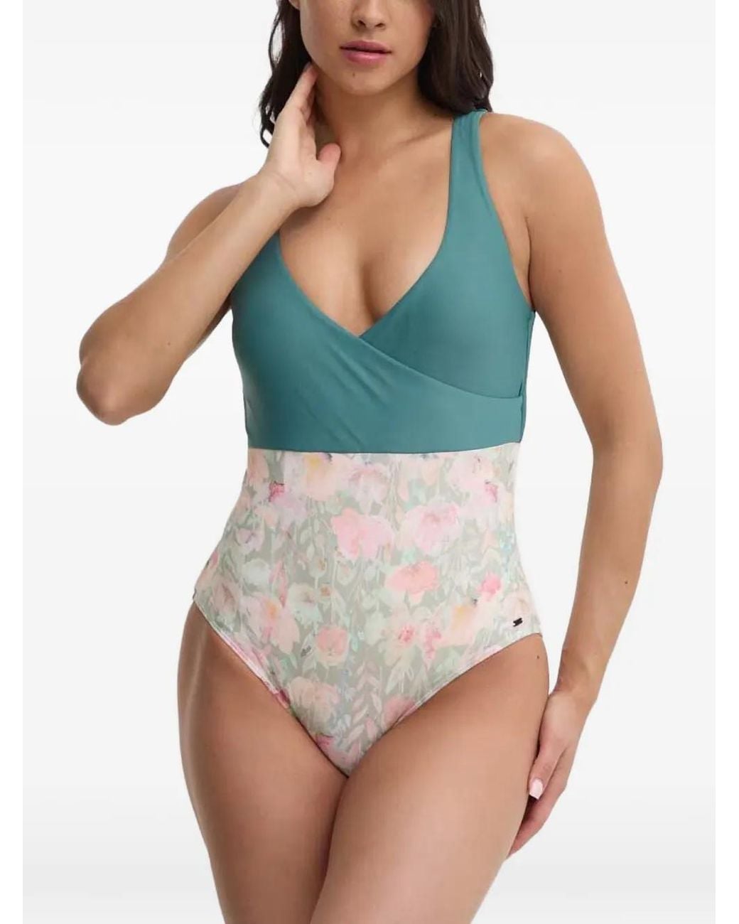 Picture Blue May Floral-Print Swimsuit