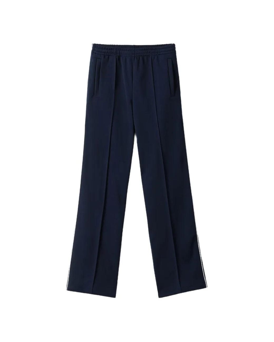 Miu Miu Blue Technical Jersey Pants