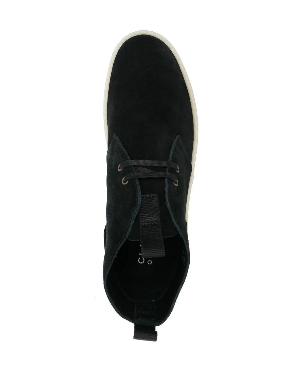 Clarks Black Desert Cup Suede Ankle Boots for men