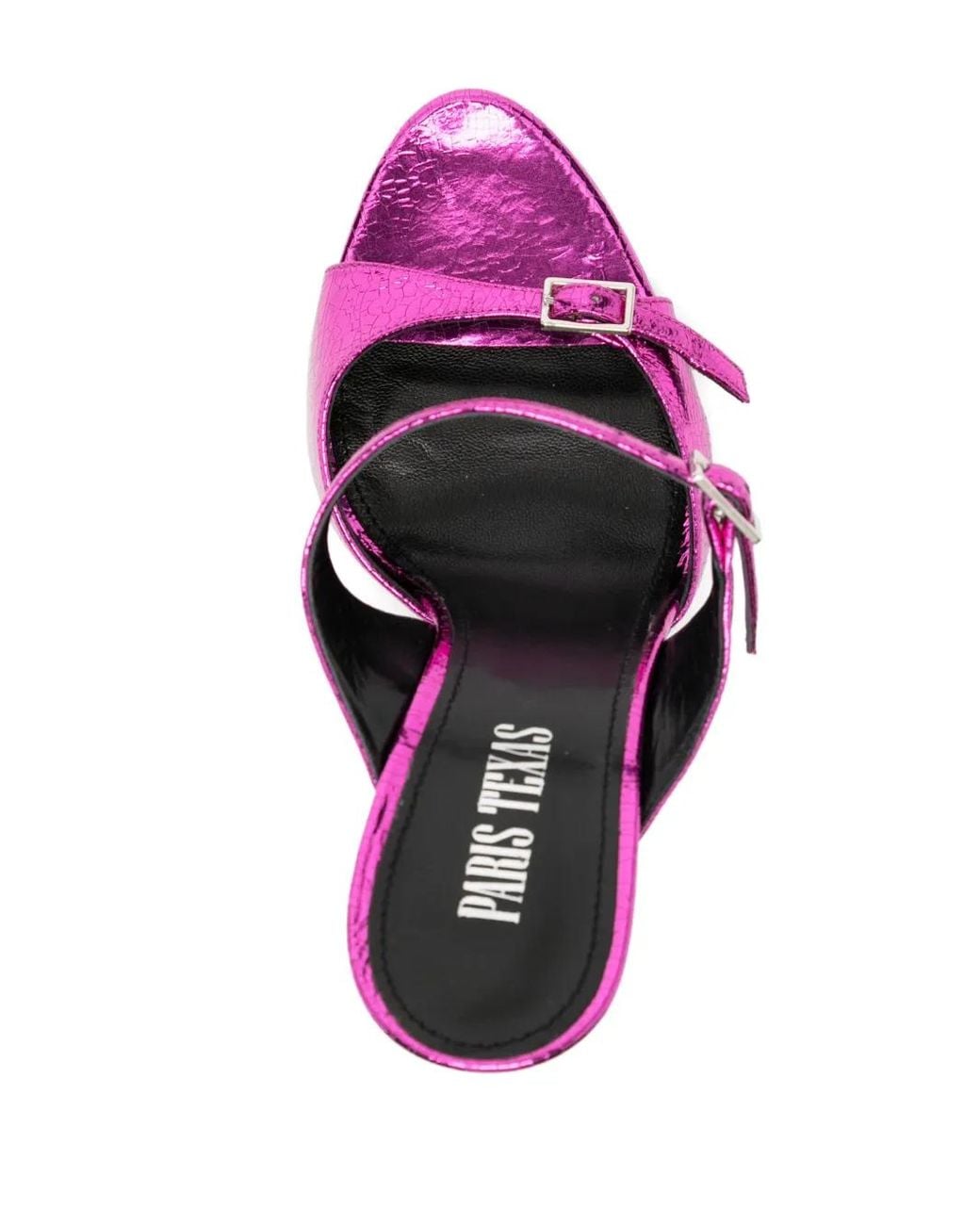 Paris Texas Pink Layla 105Mm Metallic Sandals