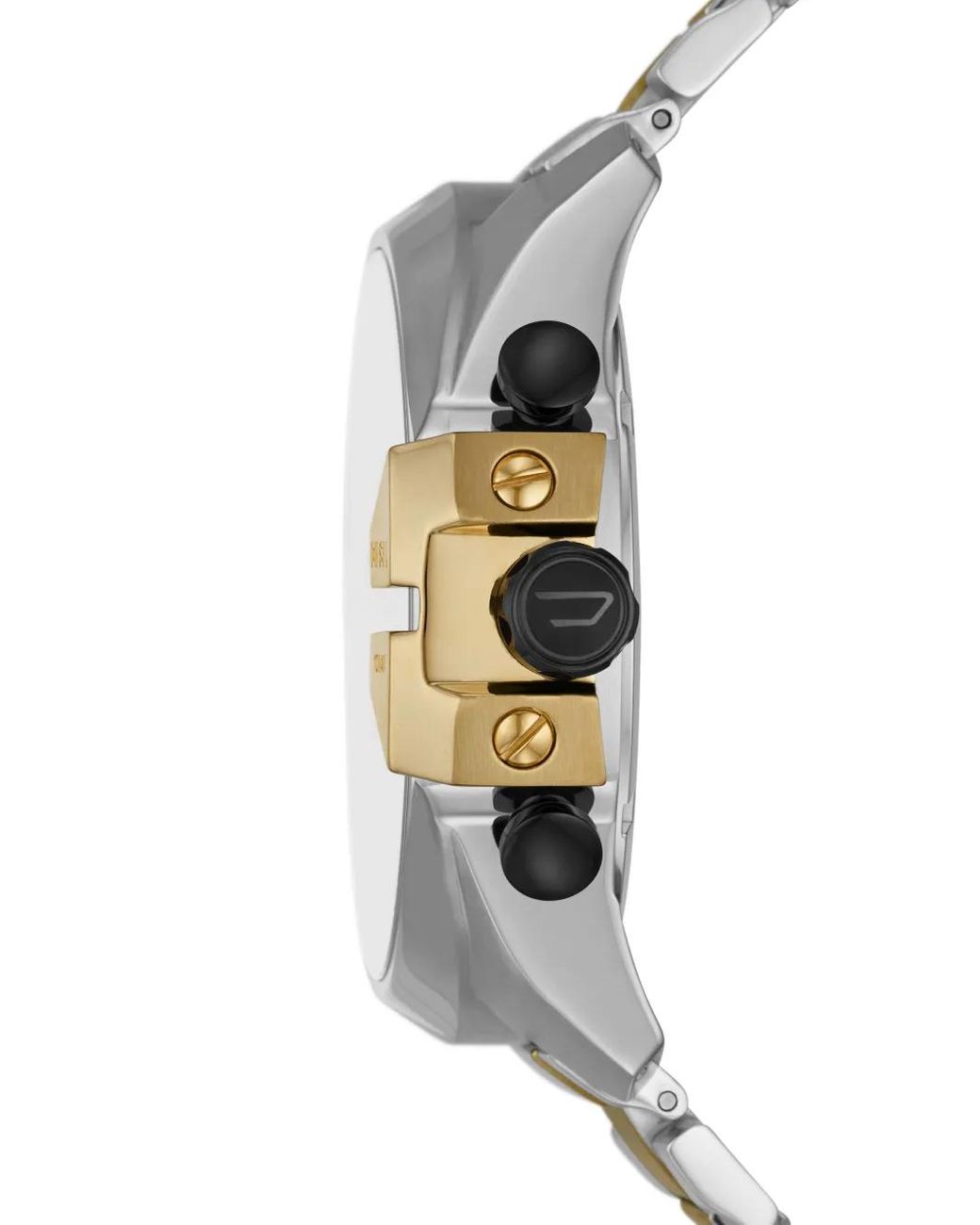DIESEL Black Dz4581 Mega Chief 51Mm for men