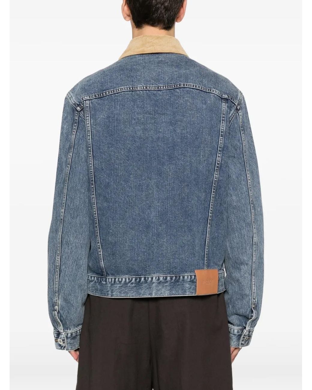J.W. Anderson Blue Denim Coat for men