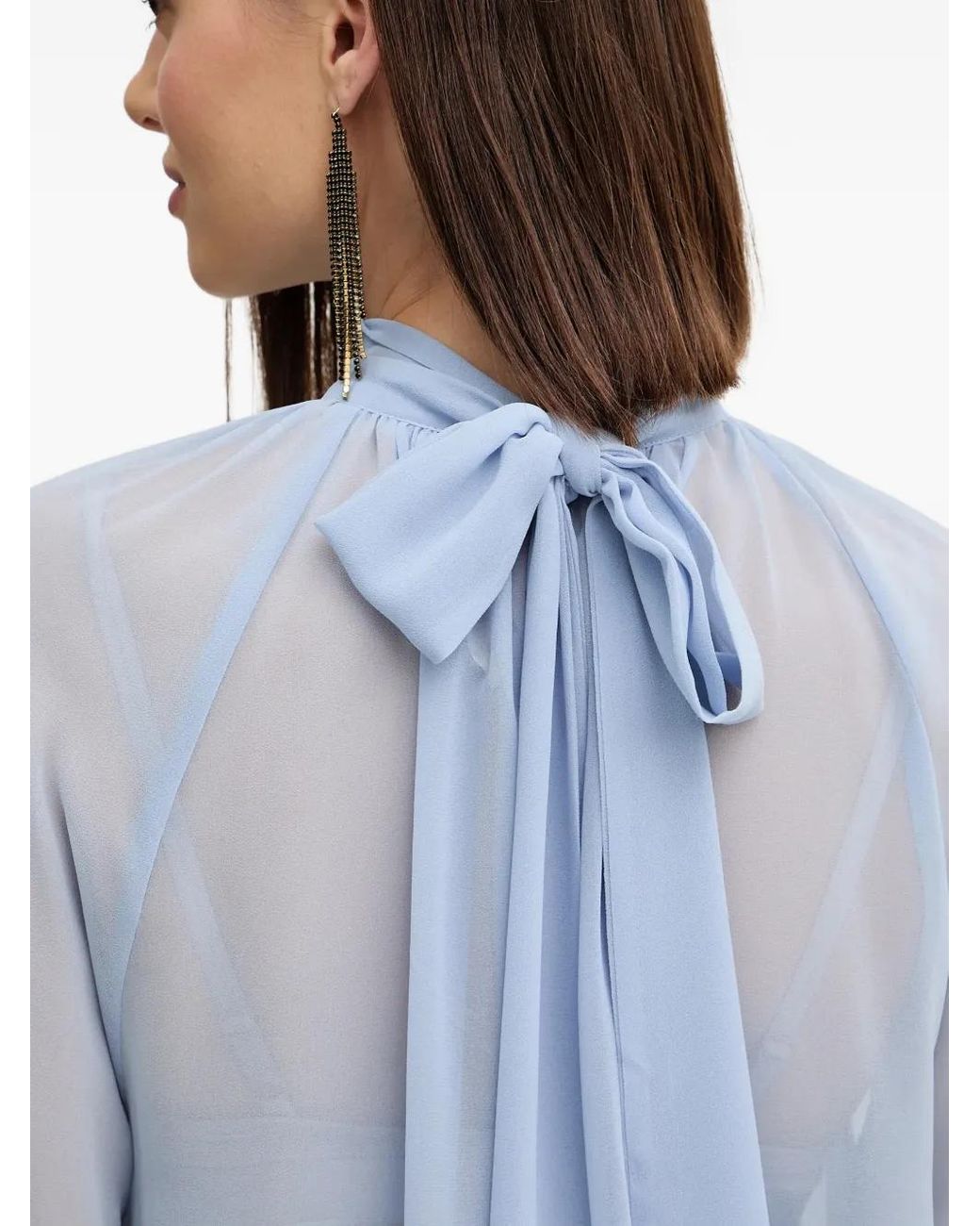 Guess Audrine Blouse in het Blue