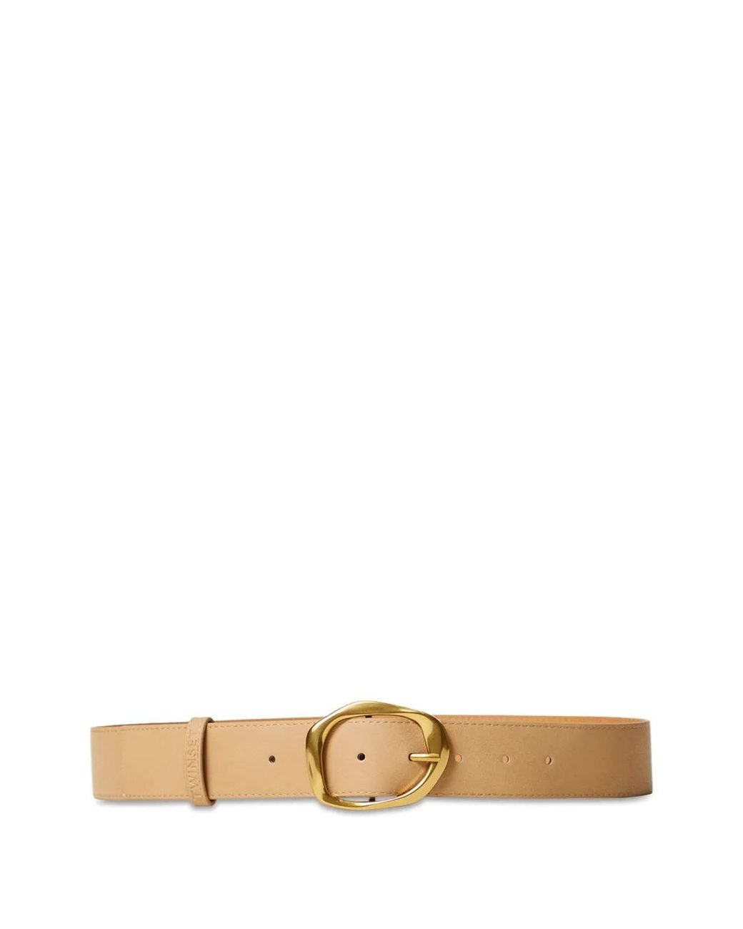 Twinset Metallic Modelled-Buckle Belt