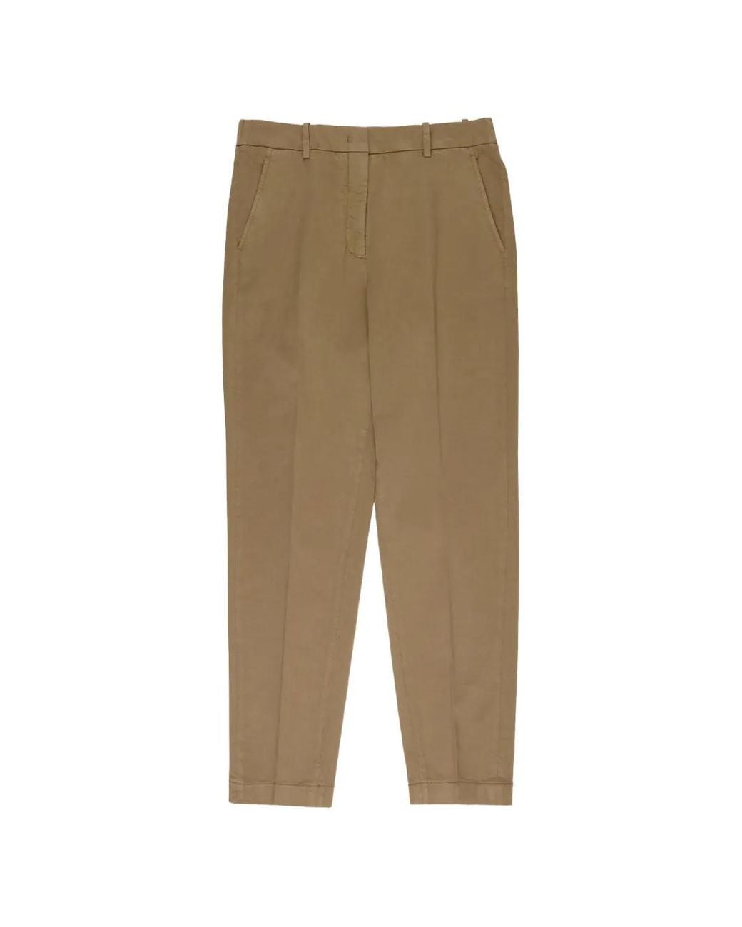Incotex Natural Belt-Loop Trousers