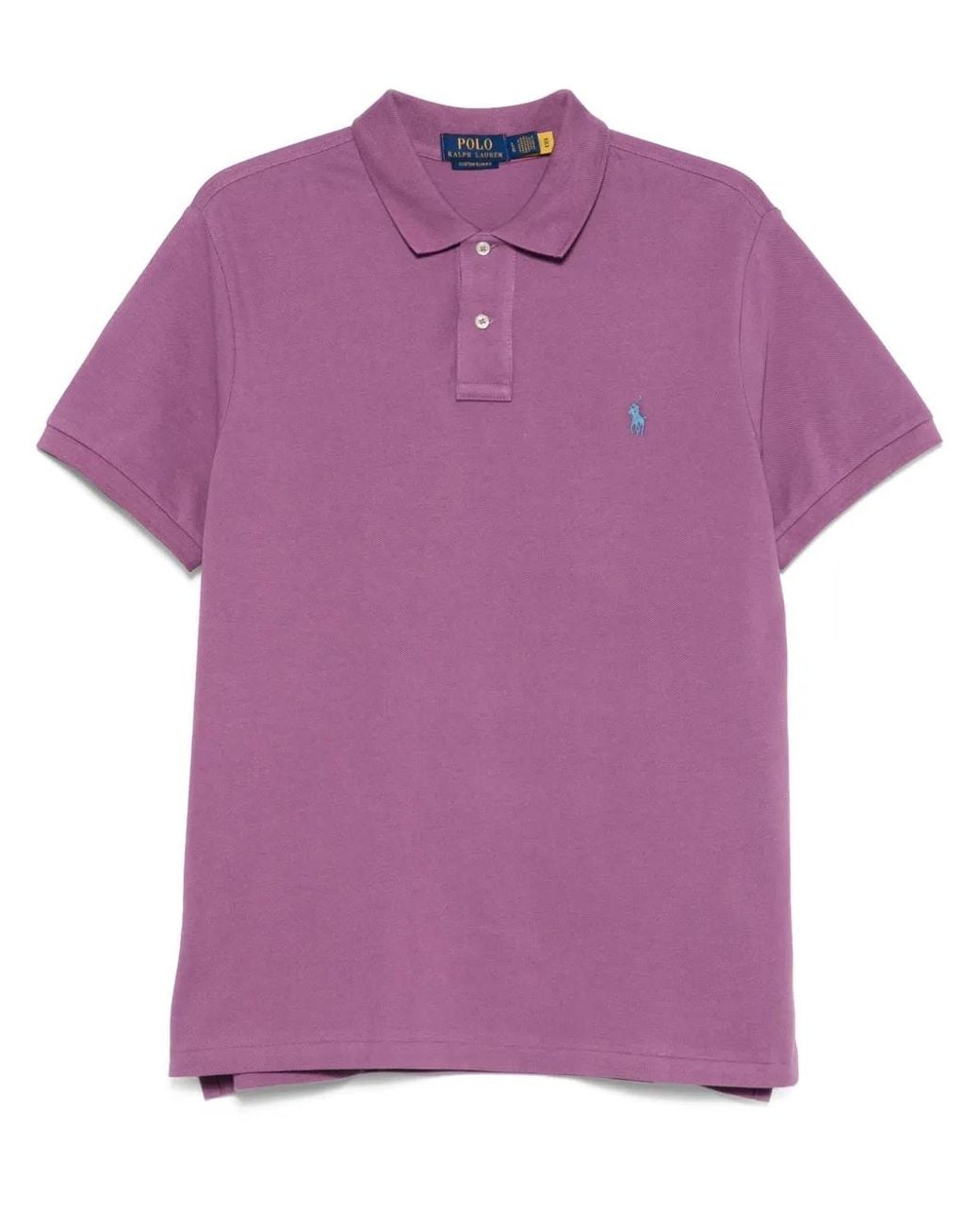 Polo Ralph Lauren Purple Polo Pony-Embroidered Polo Shirt for men