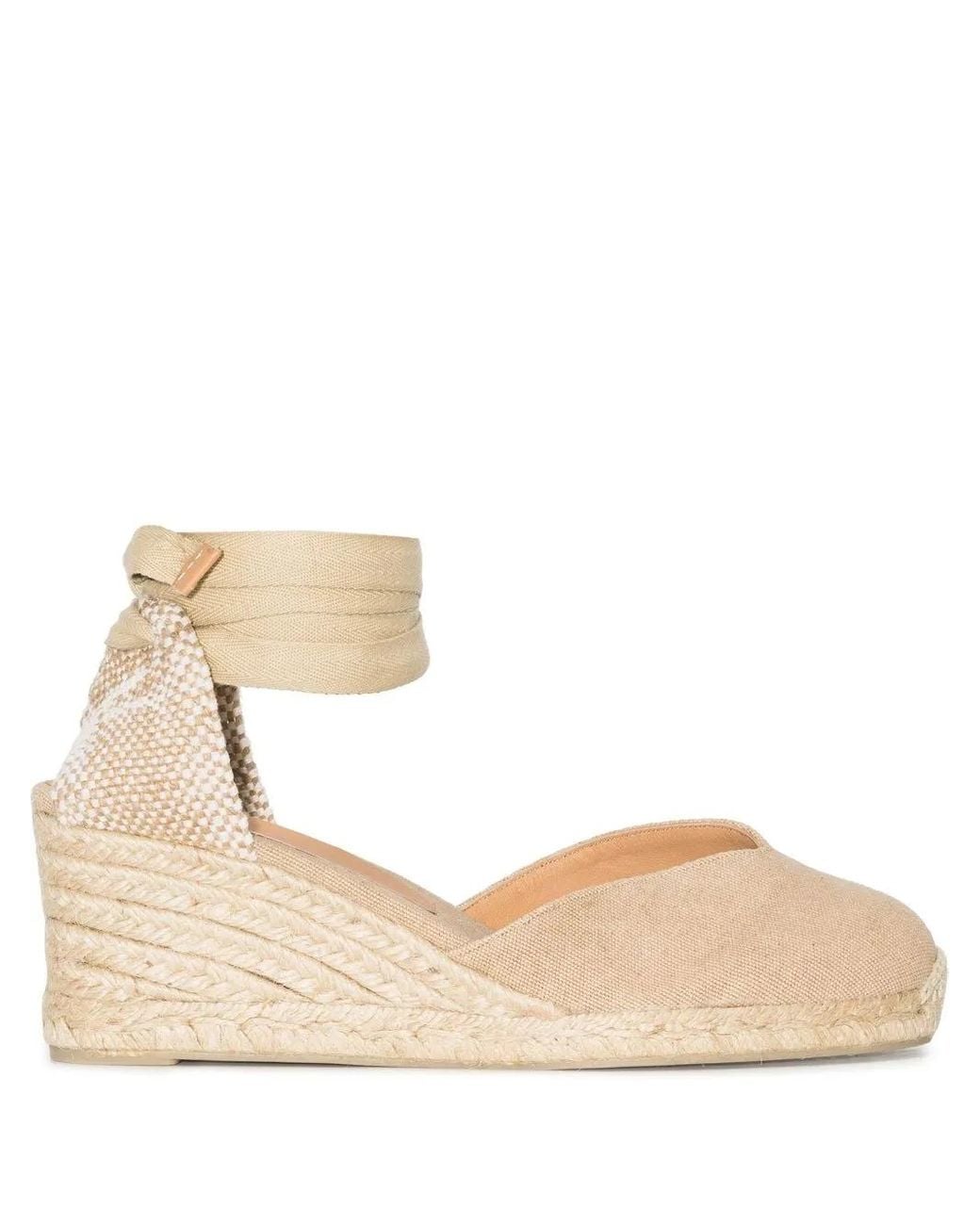 Castaner Natural Chiara Espadrille Wedges